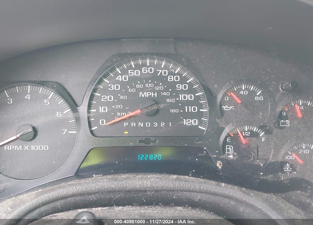 2003 CHEVROLET TRAILBLAZER LTZ VIN: 1GNDT13S432272773