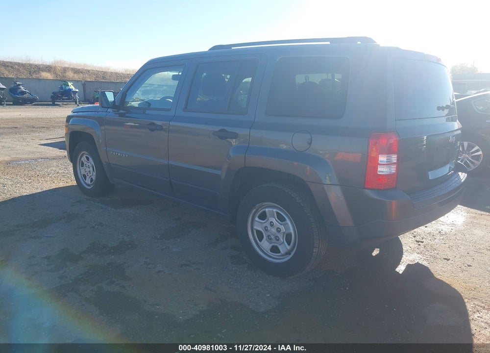 2016 JEEP PATRIOT SPORT VIN: 1C4NJPBA3GD815359