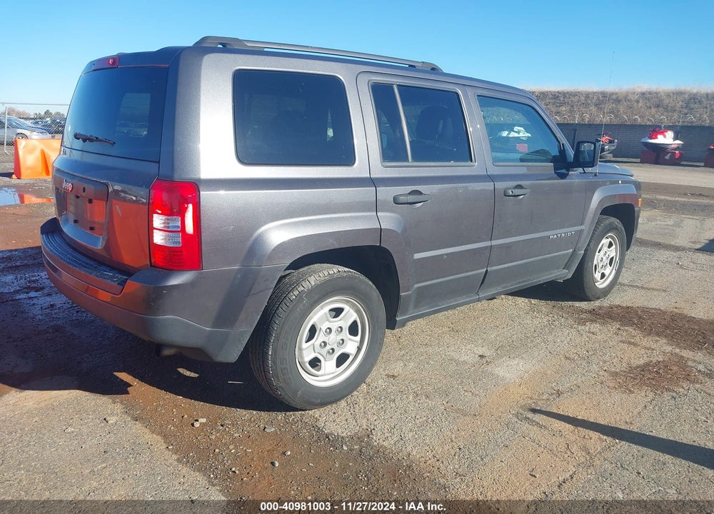 2016 JEEP PATRIOT SPORT VIN: 1C4NJPBA3GD815359