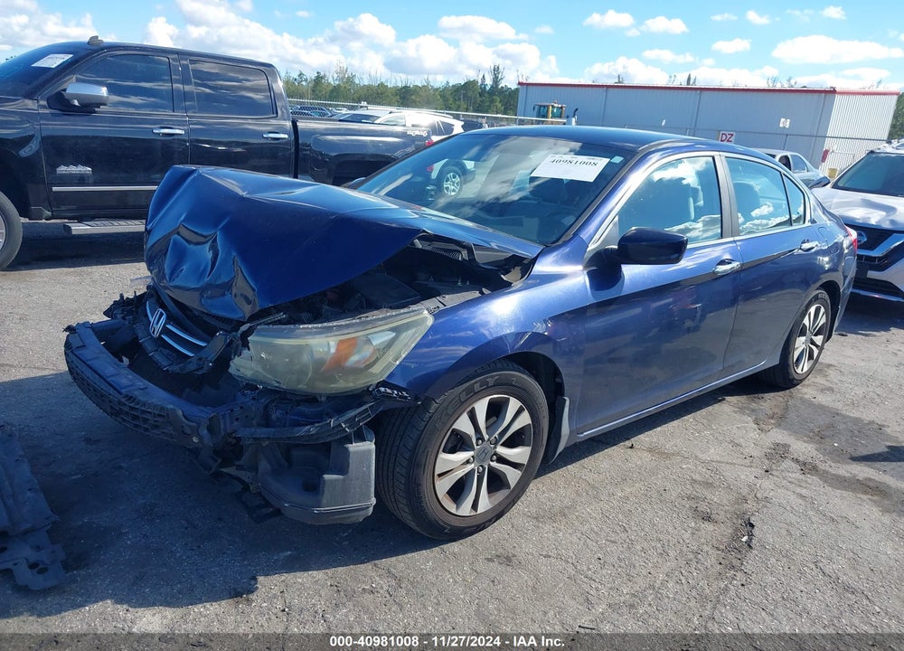 2014 HONDA ACCORD LX VIN: 1HGCR2F32EA153045
