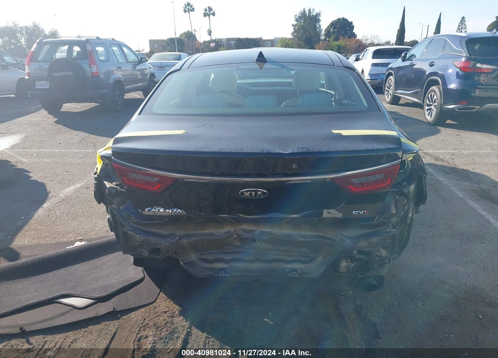 2017 KIA CADENZA LIMITED VIN: KNALC4J11H5066068