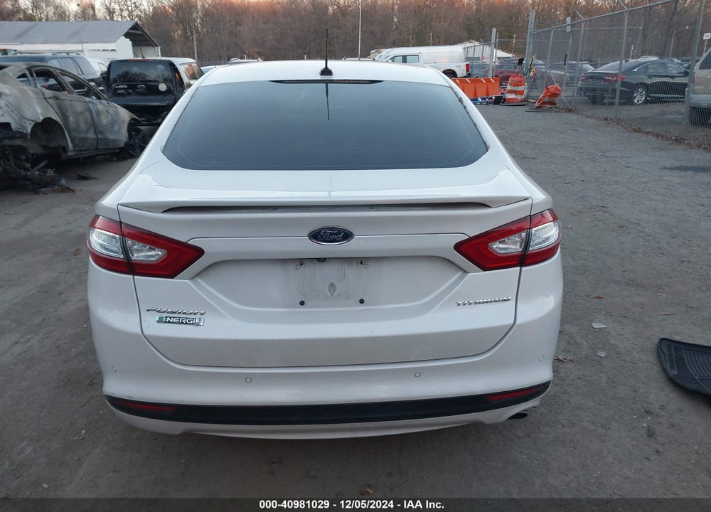 2015 FORD FUSION ENERGI VIN: 3FA6P0SUXFR201019