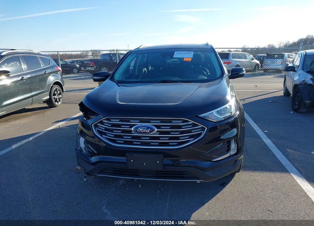 2019 FORD EDGE TITANIUM VIN: 2FMPK4K96KBB33709