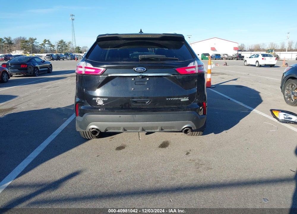2019 FORD EDGE TITANIUM VIN: 2FMPK4K96KBB33709