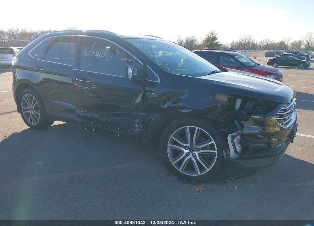 2019 FORD EDGE TITANIUM VIN: 2FMPK4K96KBB33709