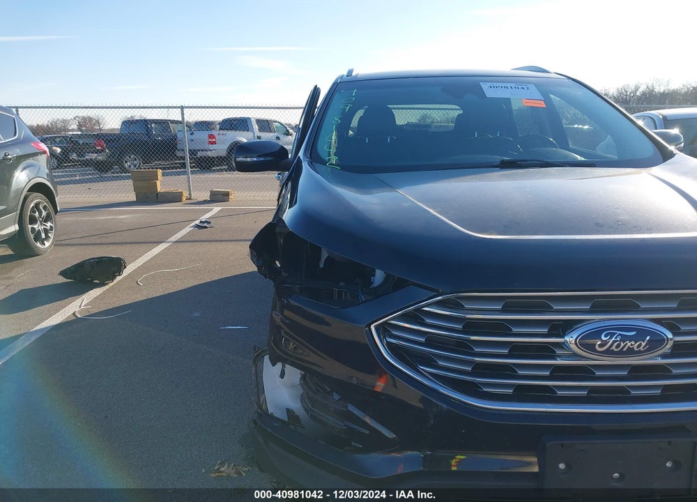 2019 FORD EDGE TITANIUM VIN: 2FMPK4K96KBB33709