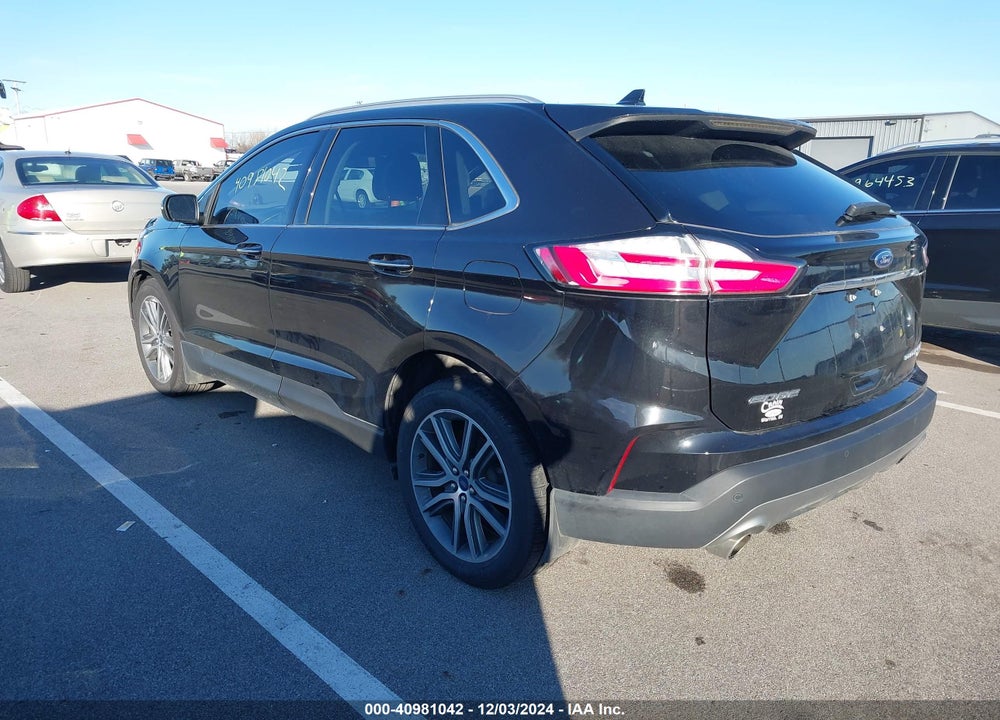 2019 FORD EDGE TITANIUM VIN: 2FMPK4K96KBB33709