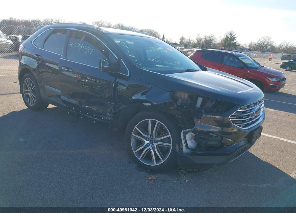 2019 FORD EDGE TITANIUM VIN: 2FMPK4K96KBB33709