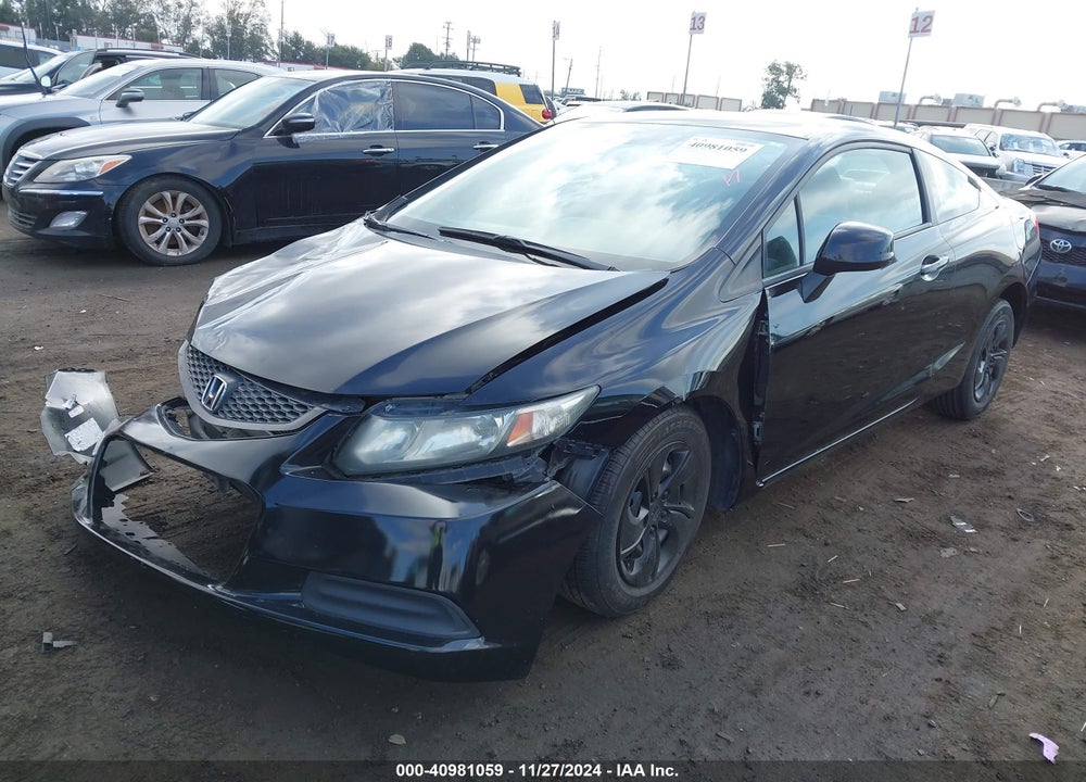 2013 HONDA CIVIC LX VIN: 2HGFG3B58DH525570