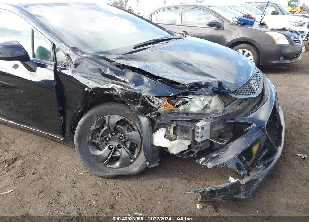 2013 HONDA CIVIC LX VIN: 2HGFG3B58DH525570