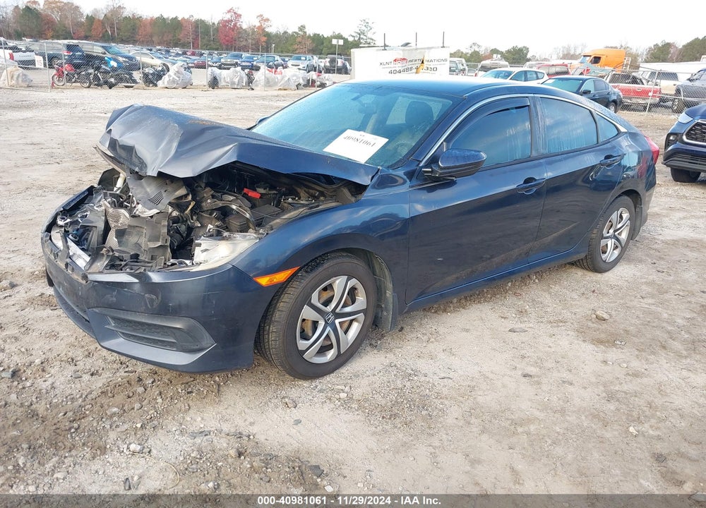 2016 HONDA CIVIC LX VIN: 19XFC2F52GE032028