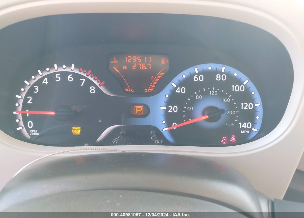 2009 NISSAN CUBE 1.8S VIN: JN8AZ28R79T118684