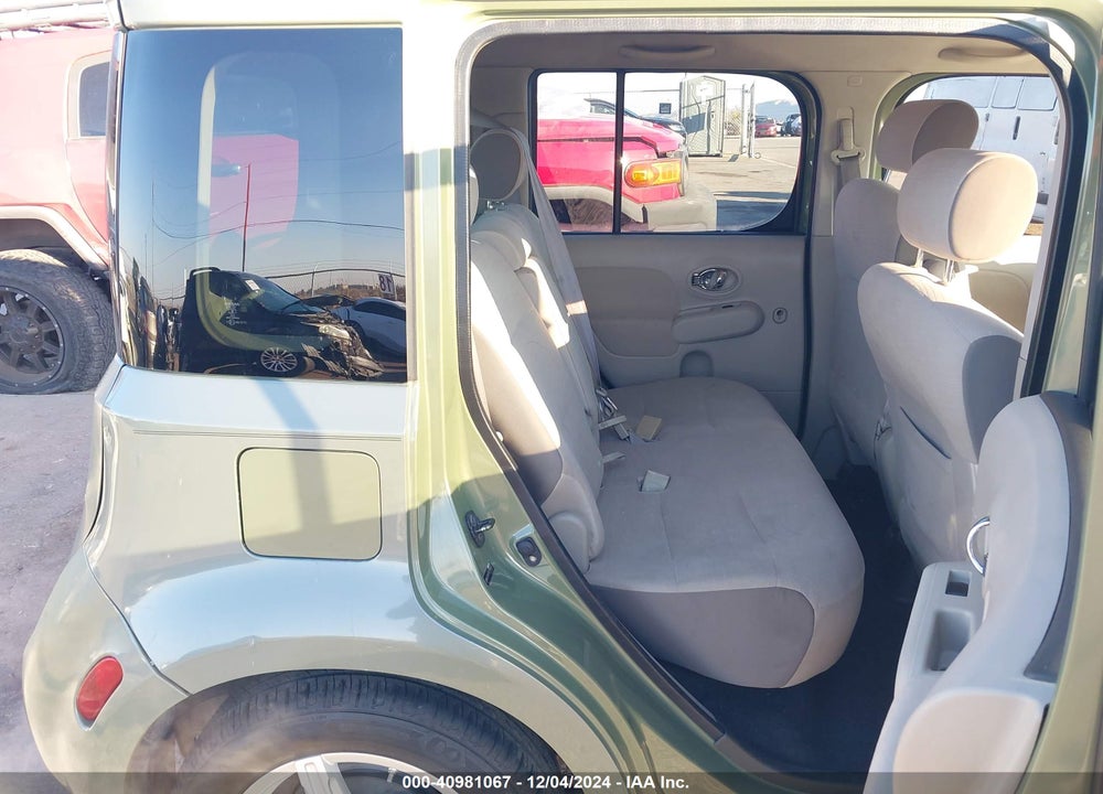 2009 NISSAN CUBE 1.8S VIN: JN8AZ28R79T118684