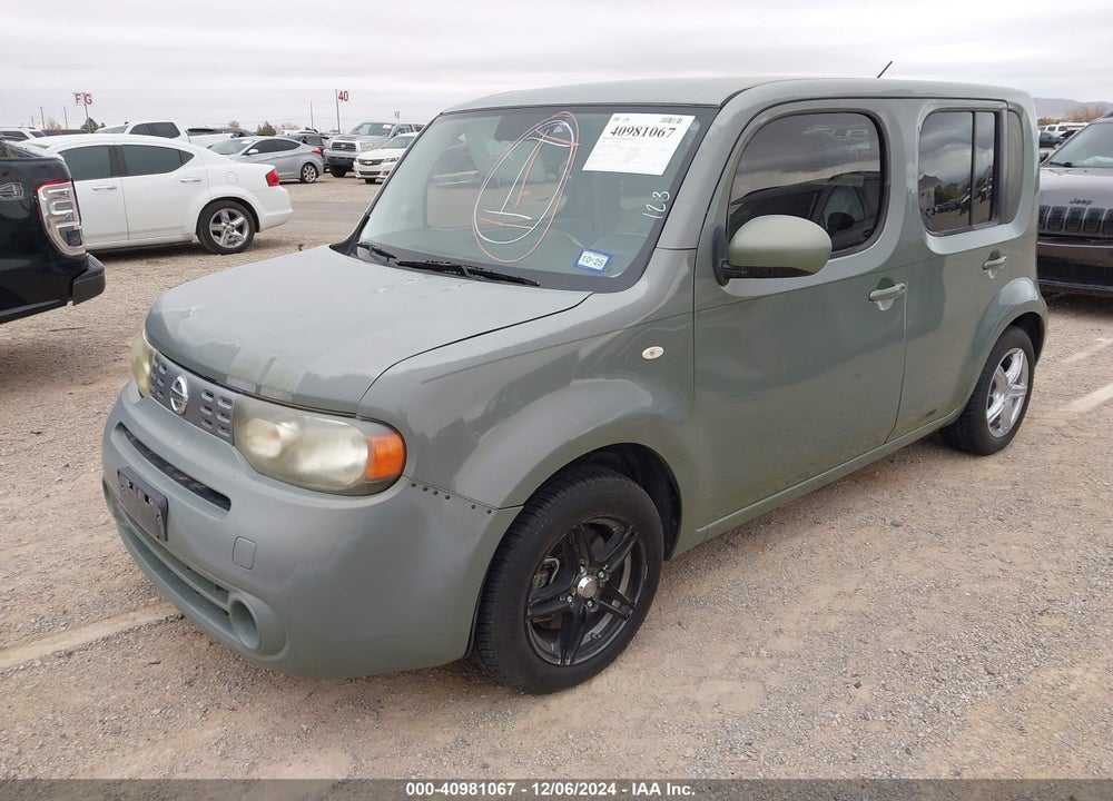 2009 NISSAN CUBE 1.8S VIN: JN8AZ28R79T118684