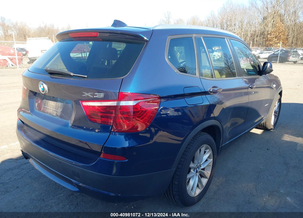 2013 BMW X3 VIN: 5UXWX9C5XD0D08107