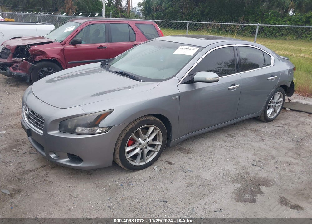 2009 NISSAN MAXIMA 3.5 SV VIN: 1N4AA51E99C821639