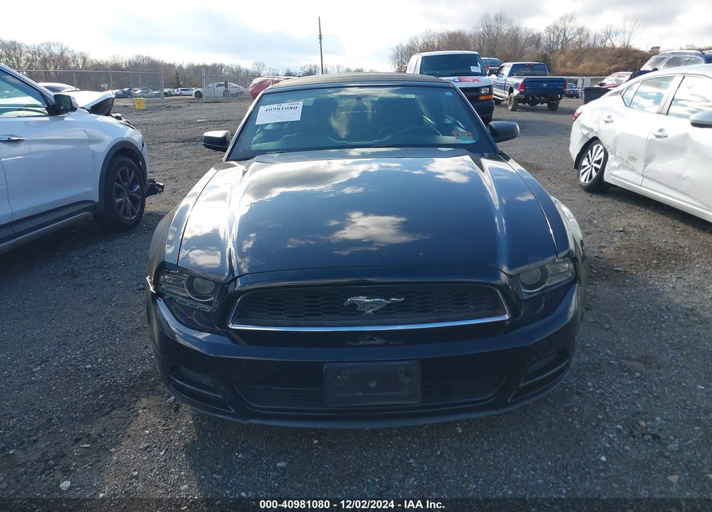 2013 FORD MUSTANG V6 VIN: 1ZVBP8EMXD5237048