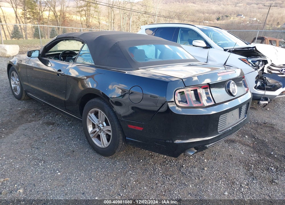 2013 FORD MUSTANG V6 VIN: 1ZVBP8EMXD5237048