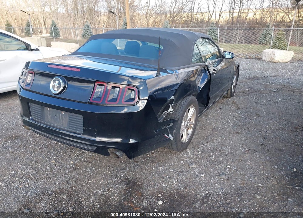 2013 FORD MUSTANG V6 VIN: 1ZVBP8EMXD5237048