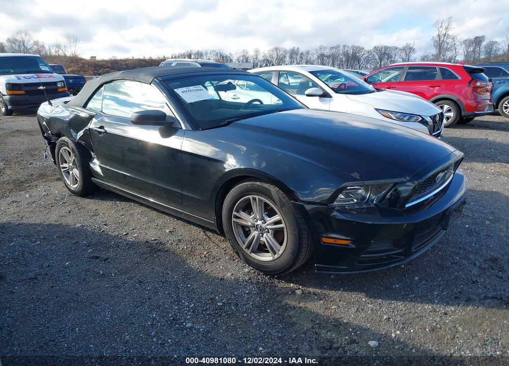 2013 FORD MUSTANG V6 VIN: 1ZVBP8EMXD5237048