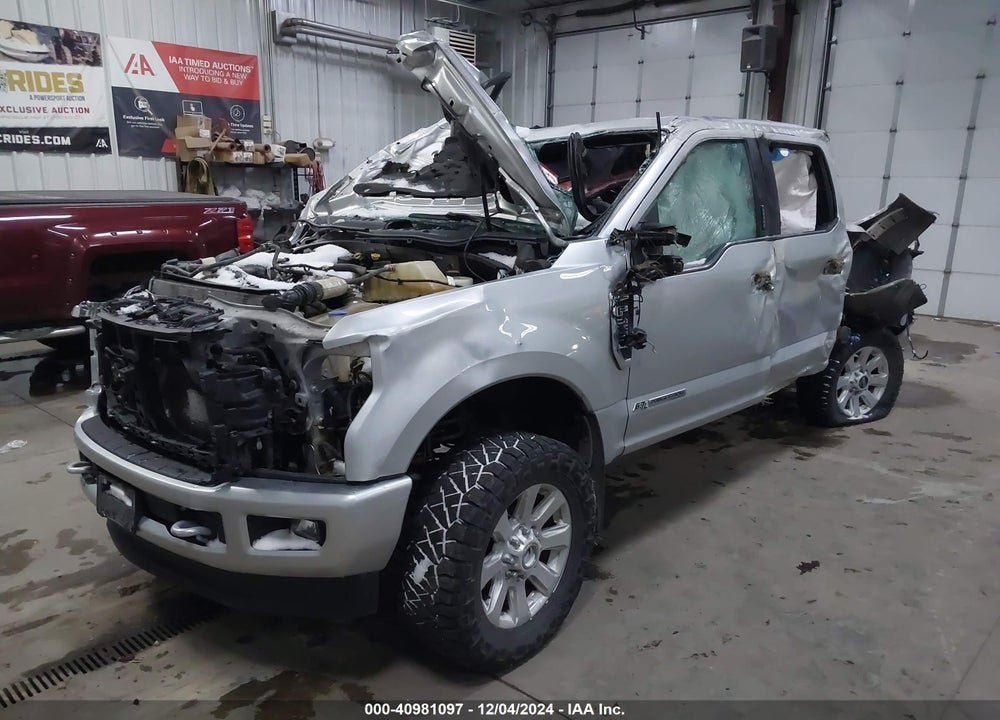 2017 FORD F-250 PLATINUM VIN: 1FT7W2BT4HEC92587