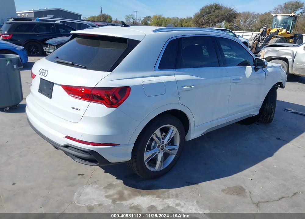 2024 AUDI Q3 PREMIUM 45 TFSI S LINE QUATTRO TIPTRONIC VIN: WA1DECF30R1132926