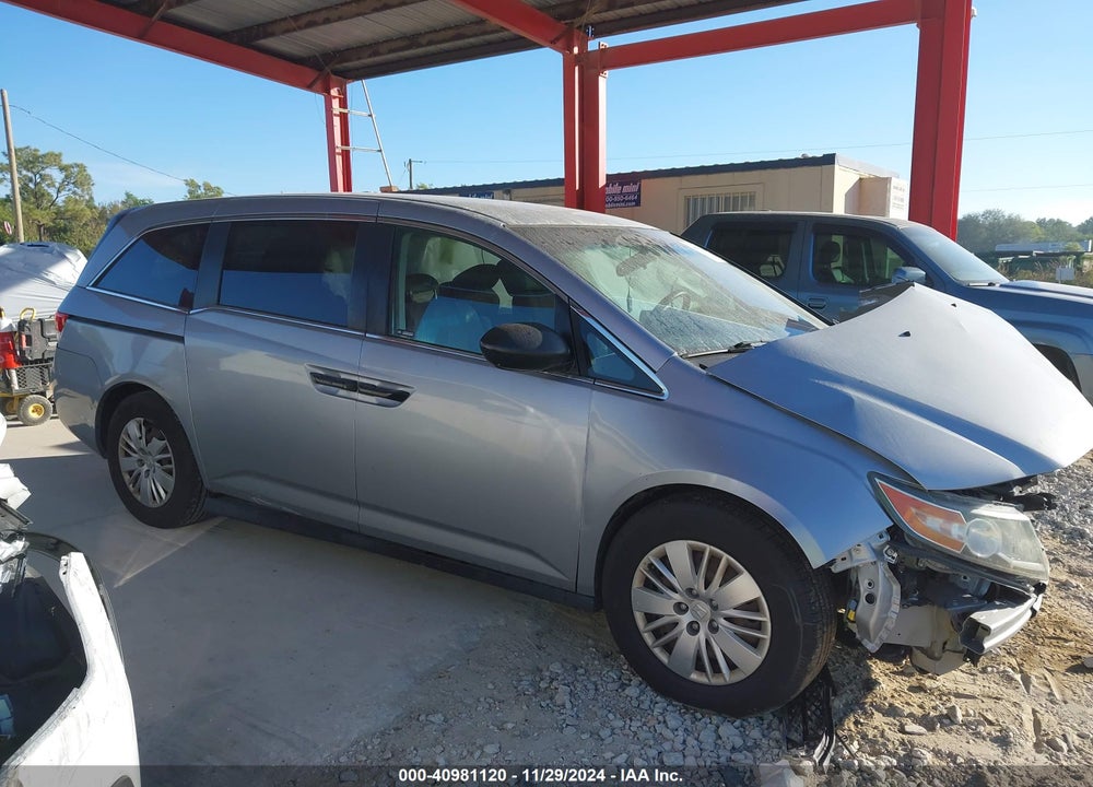 2016 HONDA ODYSSEY LX VIN: 5FNRL5H29GB127911