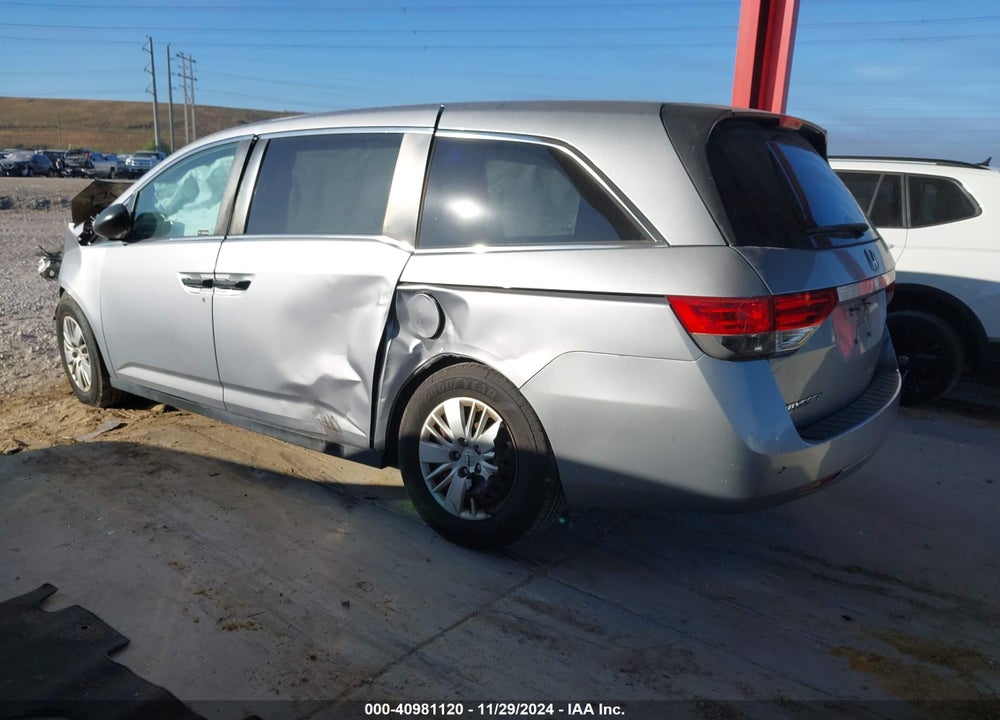 2016 HONDA ODYSSEY LX VIN: 5FNRL5H29GB127911
