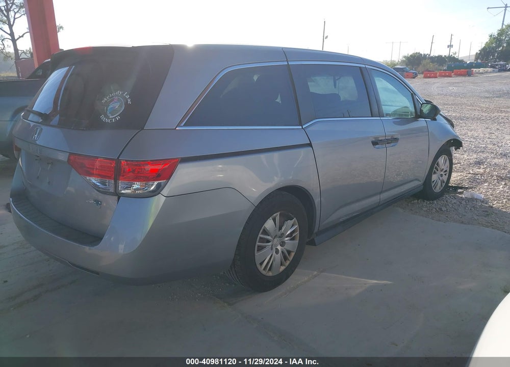 2016 HONDA ODYSSEY LX VIN: 5FNRL5H29GB127911