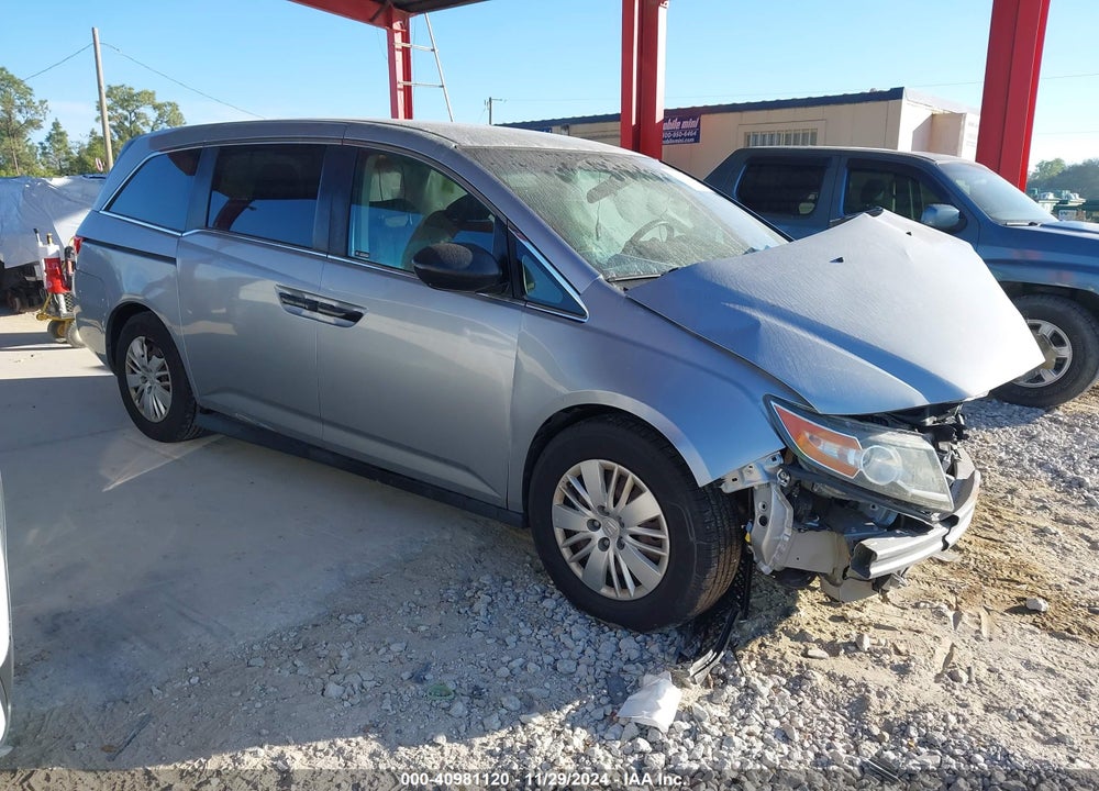 2016 HONDA ODYSSEY LX VIN: 5FNRL5H29GB127911