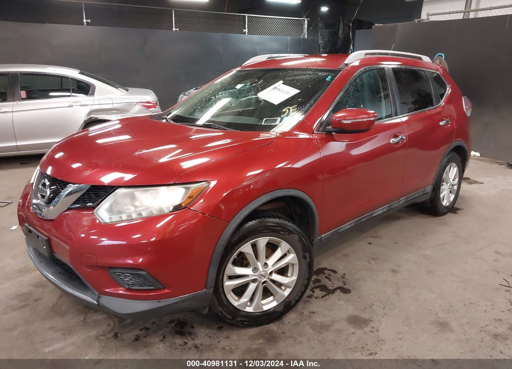 2015 NISSAN ROGUE SV VIN: 5N1AT2MV0FC917441