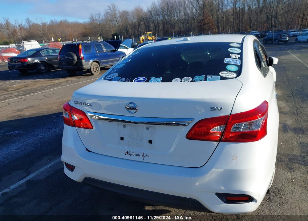 2017 NISSAN SENTRA SV VIN: 3N1AB7AP9HY229932