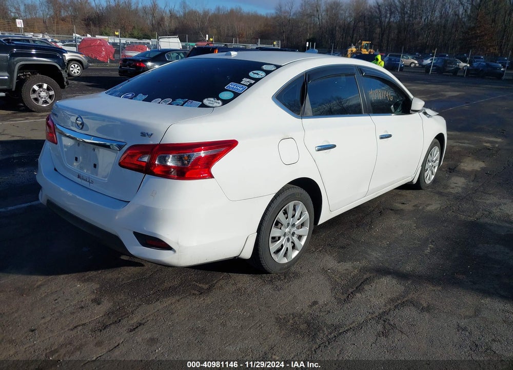 2017 NISSAN SENTRA SV VIN: 3N1AB7AP9HY229932