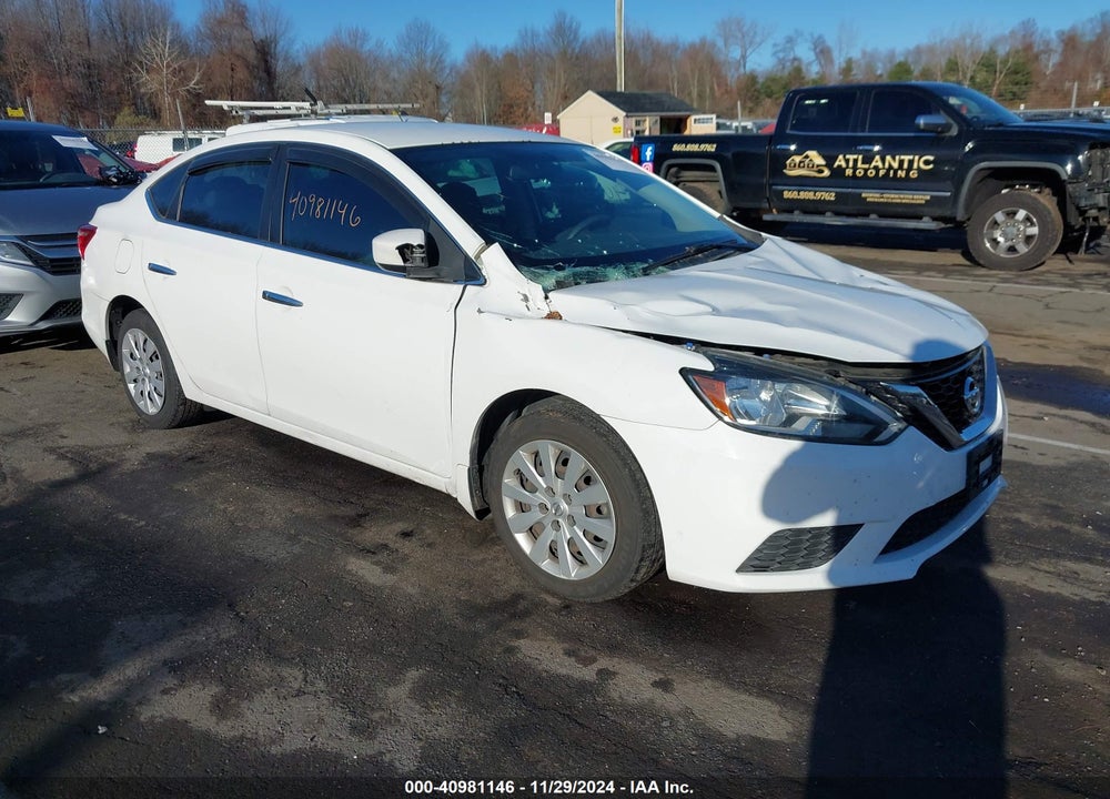 2017 NISSAN SENTRA SV VIN: 3N1AB7AP9HY229932
