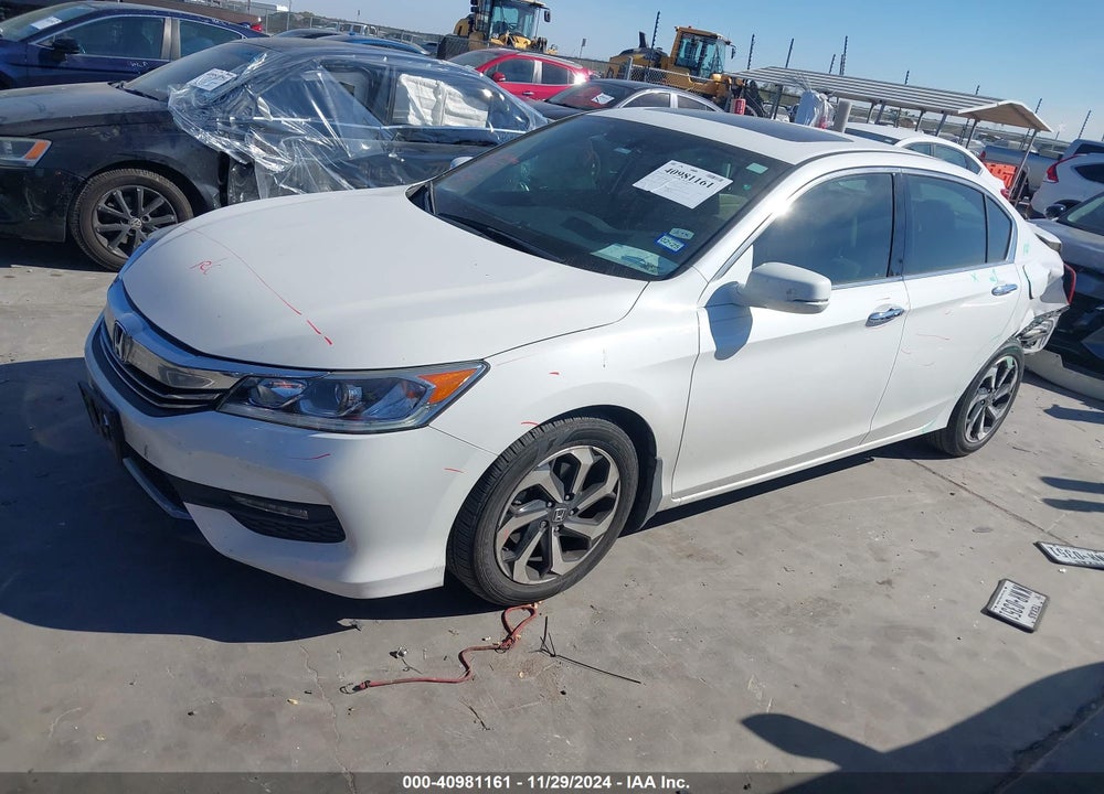 2017 HONDA ACCORD EX-L V6 VIN: 1HGCR3F8XHA006039