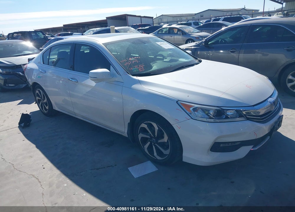 2017 HONDA ACCORD EX-L V6 VIN: 1HGCR3F8XHA006039