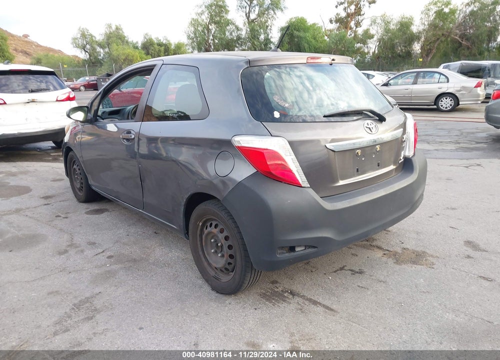 2012 TOYOTA YARIS LE VIN: JTDJTUD31CD512192