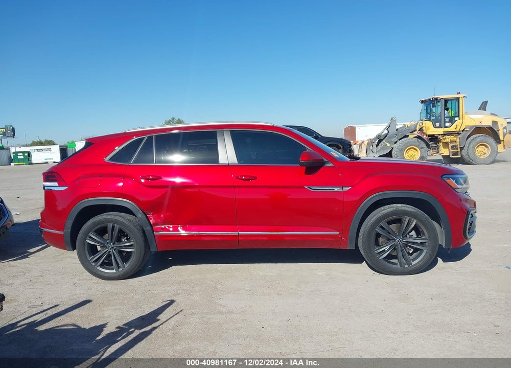 2021 VOLKSWAGEN ATLAS CROSS SPORT 3.6L V6 SE W/TECHNOLOGY R-LINE VIN: 1V2PE2CA7MC219542