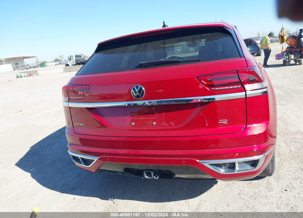 2021 VOLKSWAGEN ATLAS CROSS SPORT 3.6L V6 SE W/TECHNOLOGY R-LINE VIN: 1V2PE2CA7MC219542