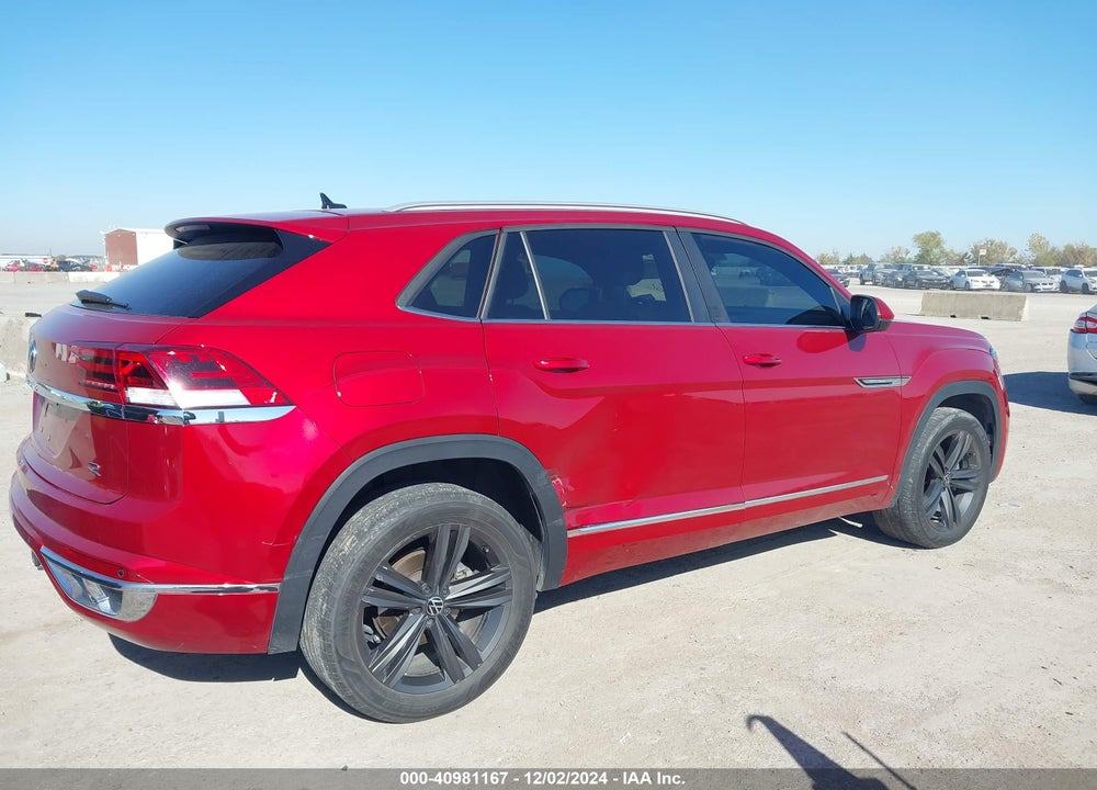 2021 VOLKSWAGEN ATLAS CROSS SPORT 3.6L V6 SE W/TECHNOLOGY R-LINE VIN: 1V2PE2CA7MC219542