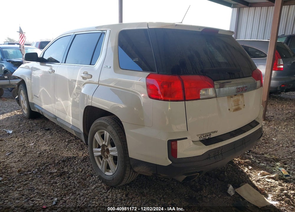 2016 GMC TERRAIN SLE-1 VIN: 2GKALMEK3G6343937