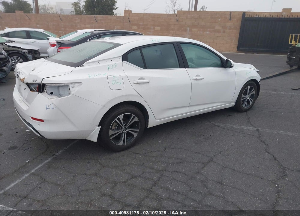 2020 NISSAN SENTRA SV XTRONIC CVT VIN: 3N1AB8CVXLY245986