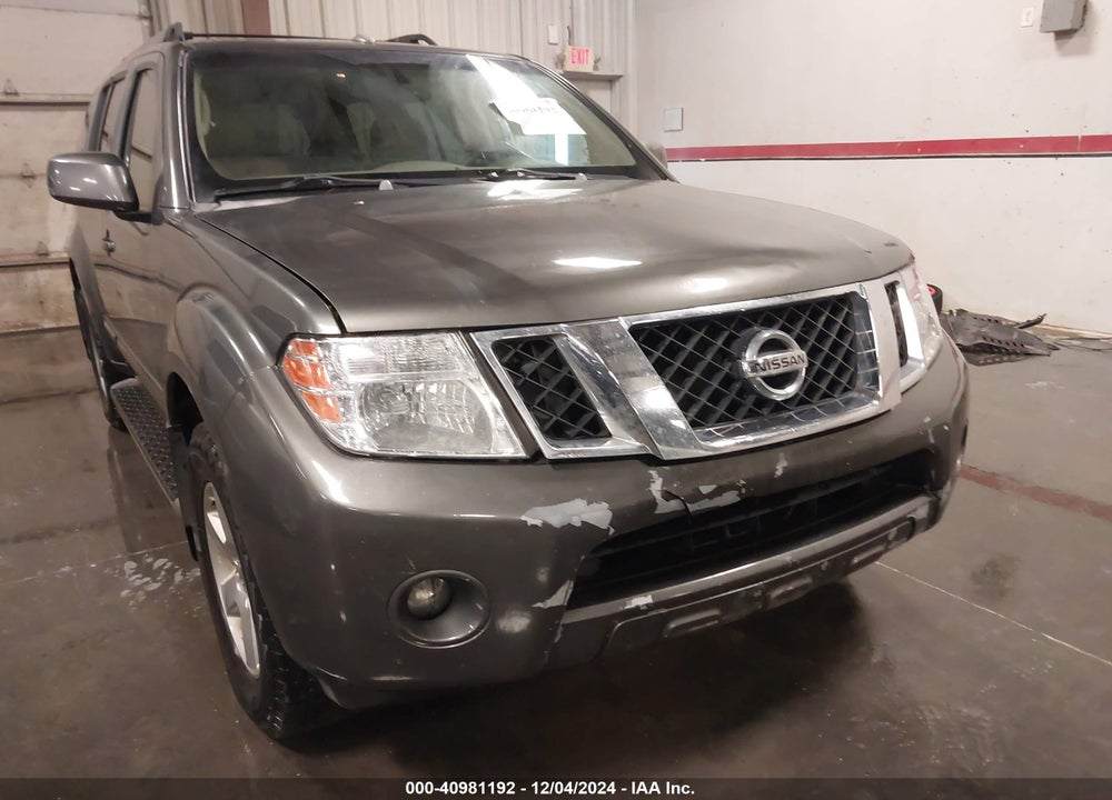 2008 NISSAN PATHFINDER SE VIN: 5N1AR18B68C601683