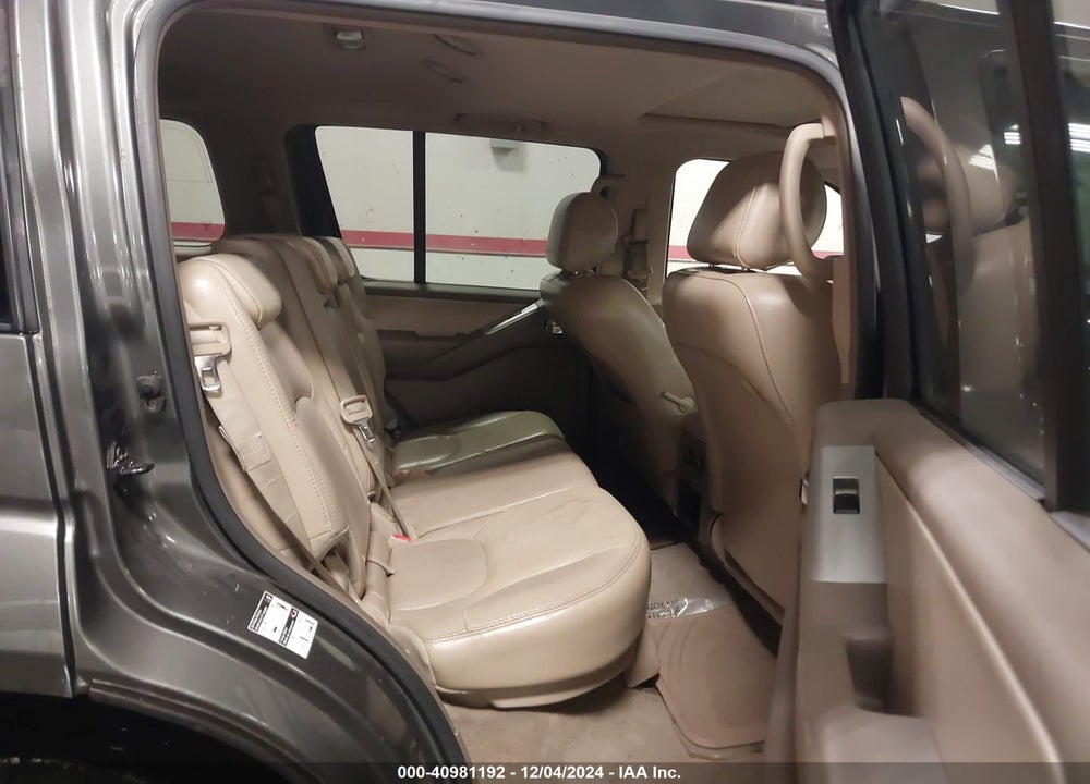 2008 NISSAN PATHFINDER SE VIN: 5N1AR18B68C601683