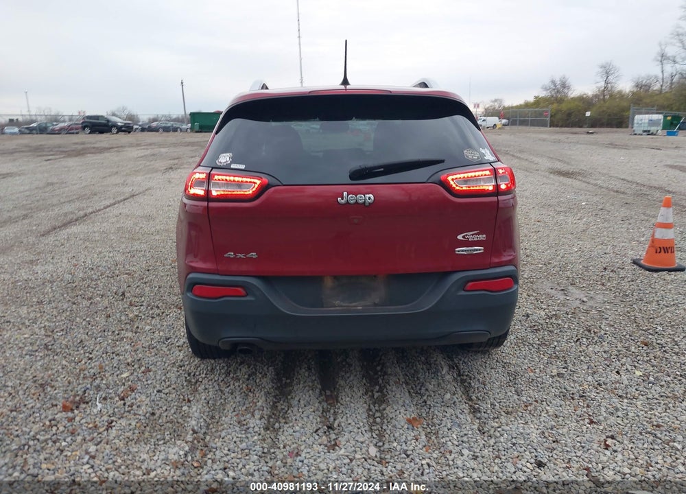 2016 JEEP CHEROKEE LATITUDE VIN: 1C4PJMCB7GW145382