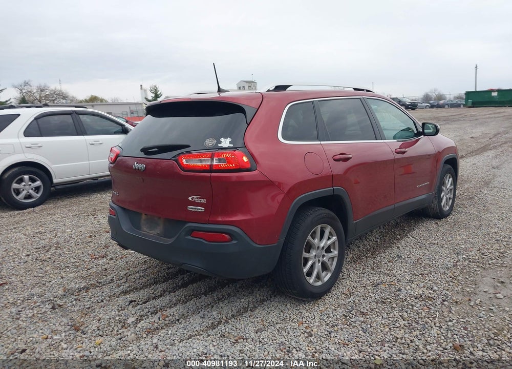 2016 JEEP CHEROKEE LATITUDE VIN: 1C4PJMCB7GW145382