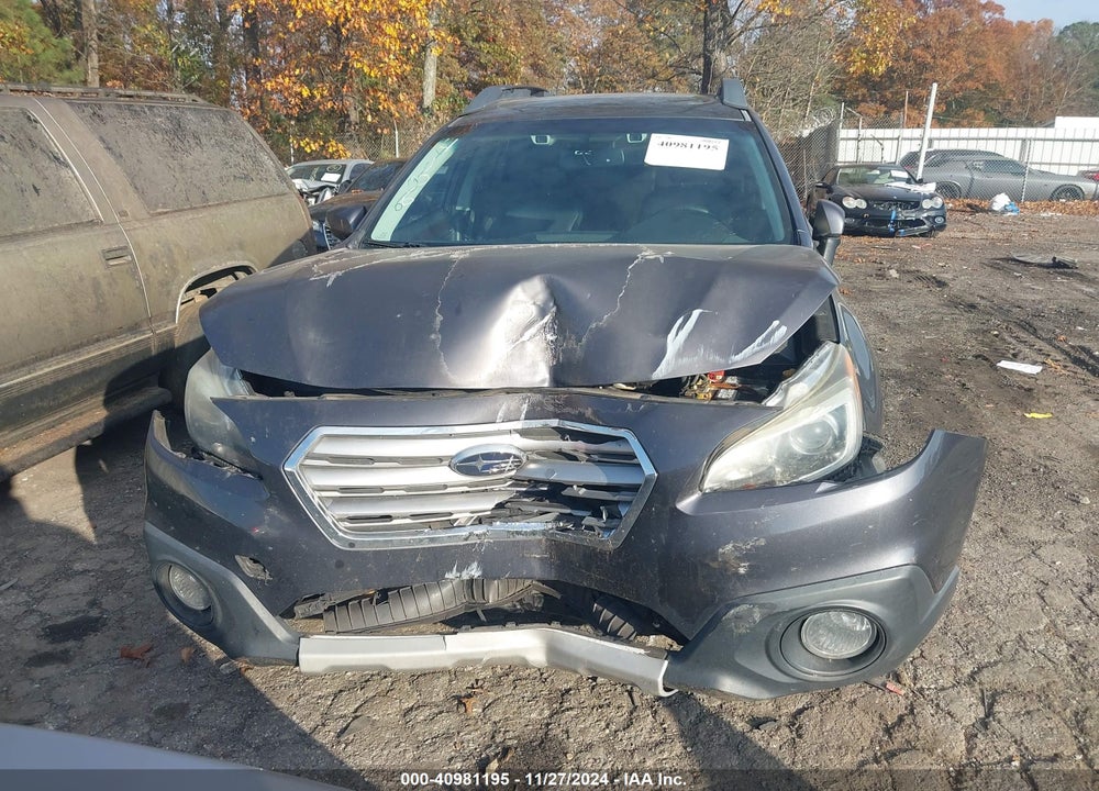 2015 SUBARU OUTBACK 2.5I LIMITED VIN: 4S4BSBNC6F3254106