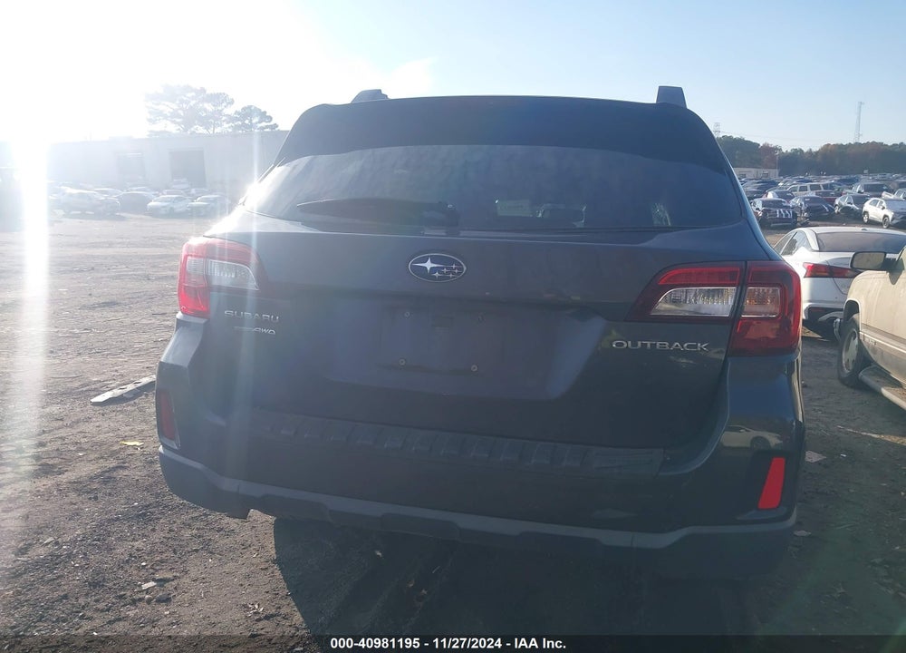 2015 SUBARU OUTBACK 2.5I LIMITED VIN: 4S4BSBNC6F3254106