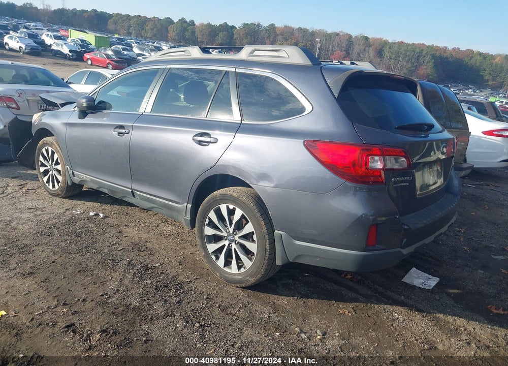 2015 SUBARU OUTBACK 2.5I LIMITED VIN: 4S4BSBNC6F3254106