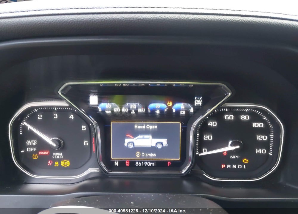 2020 GMC SIERRA 1500 4WD SHORT BOX AT4 VIN: 1GTP9EEL2LZ364327